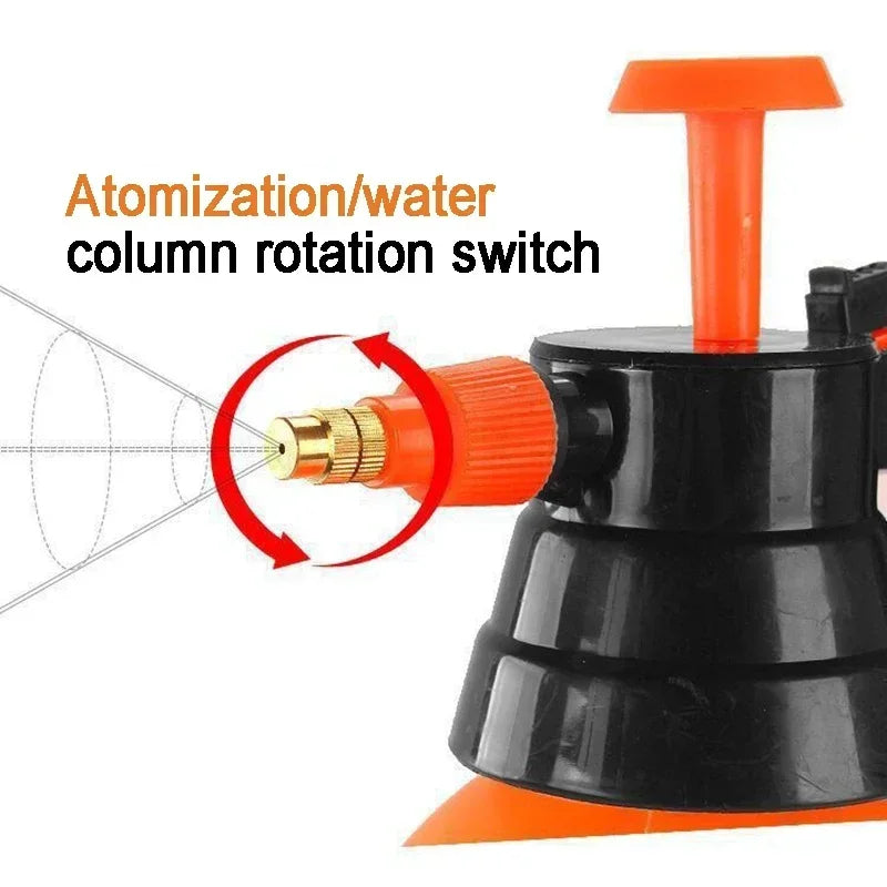 3LHigh-Pressure Pump Sprayer Kettle Garden Plants Household Watering Can Garden Watering Irrigation Disinfection Spray Bottle